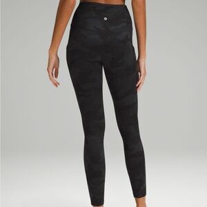 Lululemon Camo High Rise Align leggings 25”